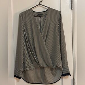 Rag & Bone silk long sleeve blouse